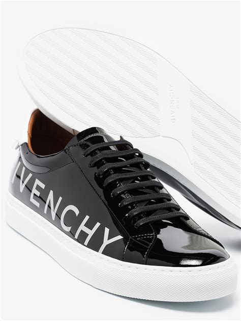 givenchy urban street patent leather sneakers|Givenchy Men's Urban Street Patent Leather Logo Sneakers.